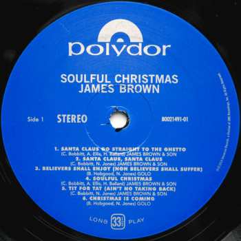 LP James Brown: A Soulful Christmas 654097