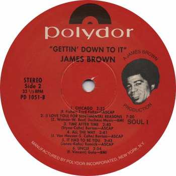 LP James Brown: Gettin' Down To It 438585