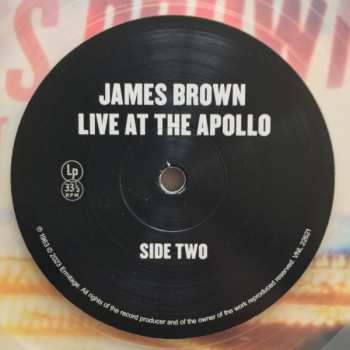 LP James Brown: James Brown ‘Live’ At The Apollo  CLR 651221