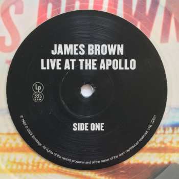 LP James Brown: James Brown ‘Live’ At The Apollo  CLR 651221