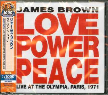 CD James Brown: Love Power Peace - Live At The Olympia, Paris, 1971 LTD 621498