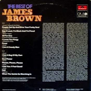 LP James Brown: The Best Of James Brown (OPUS) 66124