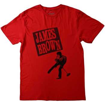 Merch James Brown: James Brown Unisex T-shirt: James Halftone (small) S