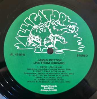 LP James Cotton And His Big Band: Live From Chicago! - Mr. Superharp Himself! 593326