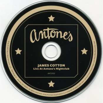 CD James Cotton: Live At Antone's Night Club 616220