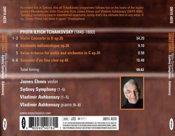 CD James Ehnes: Tchaikovsky: Violin Concerto, Valse-Scherzo, Serenade Melancolique 294408