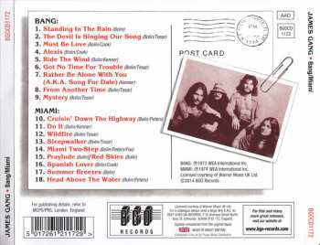 CD James Gang: Bang / Miami 119138