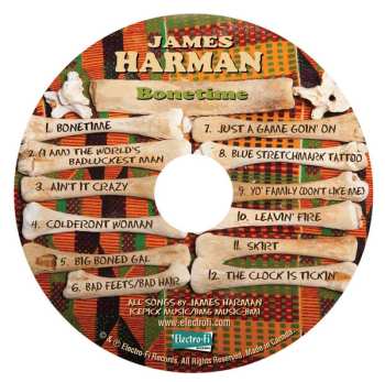 CD James Harman: Bonetime 604823