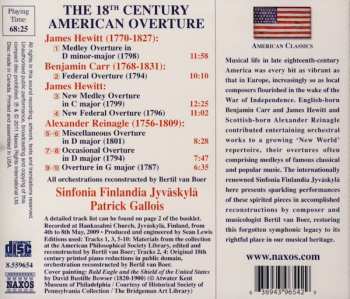 CD James Hewitt: The 18th Century American Overture 590003