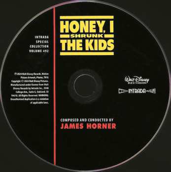 CD James Horner: Honey, I Shrunk The Kids (Expanded Original Motion Picture Soundtrack) LTD 614597