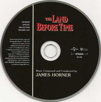 CD James Horner: The Land Before Time (Music From The Motion Picture) 551391