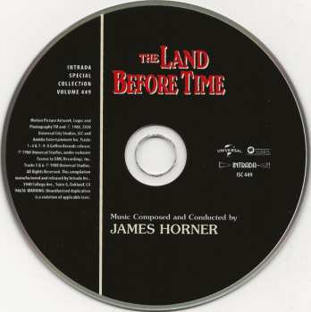 CD James Horner: The Land Before Time (Music From The Motion Picture) 551391