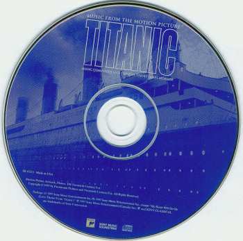 CD James Horner: Titanic (Music From The Motion Picture) 657975