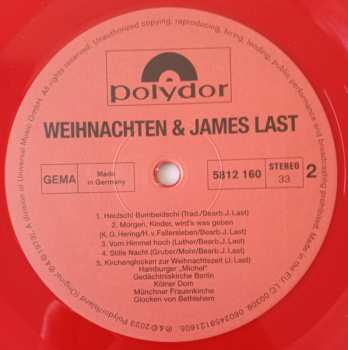 LP James Last: Weihnachten & James Last LTD | CLR 544859