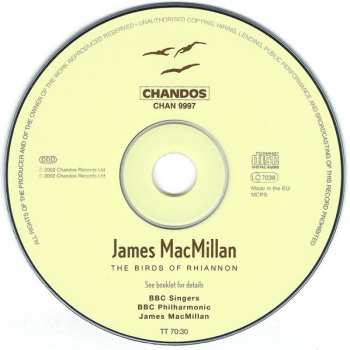 CD James MacMillan: The Birds Of Rhiannon 310782