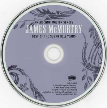 CD James McMurtry: Best Of The Sugar Hill Years 657107