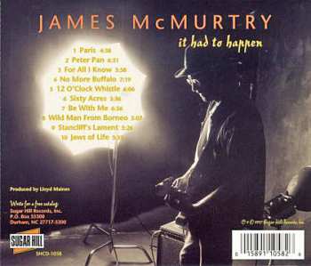 CD James McMurtry: It Had To Happen 584416