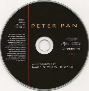 2CD James Newton Howard: Peter Pan (Original Motion Picture Soundtrack) [Expanded Edition] LTD 563621