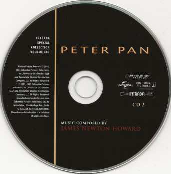 2CD James Newton Howard: Peter Pan (Original Motion Picture Soundtrack) [Expanded Edition] LTD 563621