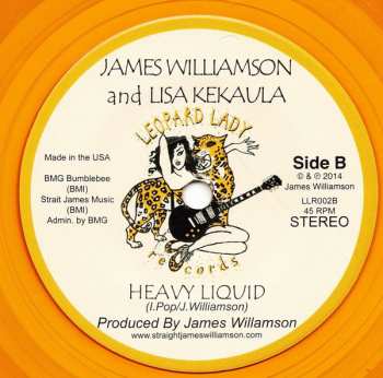 SP James Williamson: I Got A Right / Heavy Liquid CLR 341414