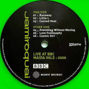 LP Jamiroquai: Live At BBC Maida Vale : 2006 CLR | LTD 610376