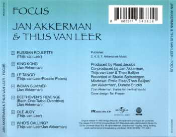 CD Jan Akkerman: Focus 92470