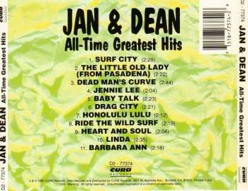 CD Jan & Dean: All-Time Greatest Hits 615538