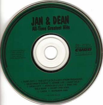 CD Jan & Dean: All-Time Greatest Hits 615538