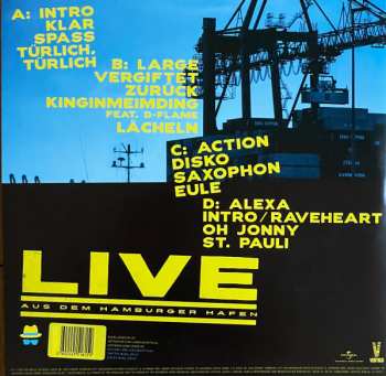 2LP/SP Jan Delay: Earth, Wind & Feiern Live Aus Dem Hamburger Hafen CLR | LTD 622389