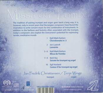 SACD Terje Winge: Missa Da Tromba 279886