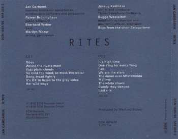 2CD Jan Garbarek: Rites 30660