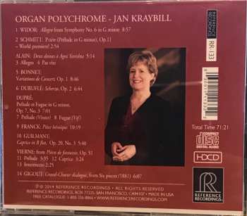 CD Jan Kraybill: Organ Polychrome - The French School 551743