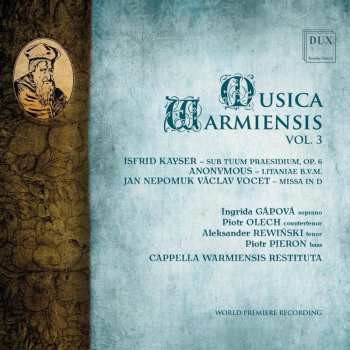 CD Jan Nepomuk Vaclav Vocet: Missa D-dur 618795