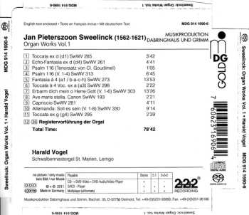 SACD Jan Pieterszoon Sweelinck: Organ Works Vol. 1 546736