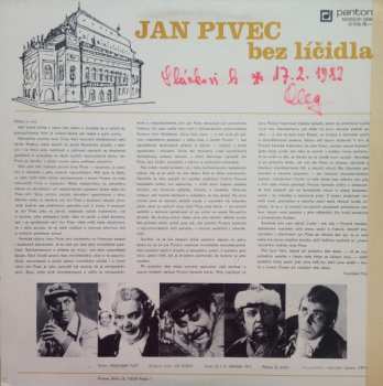 LP Jan Pivec: Jan Pivec Bez Líčidla 43882