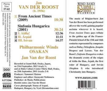 CD Jan Van Der Roost: From Ancient Times, Sinfonia Hungarica 571836