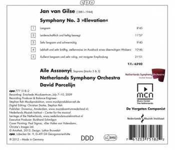 CD David Porcelijn: Symphony No. 3 190552