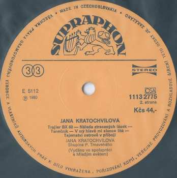 LP Jana Kratochvílová: Jana Kratochvílová 42779