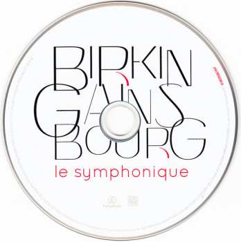 2CD Jane Birkin: Birkin / Gainsbourg: Le Symphonique / Arabesque LTD 304841