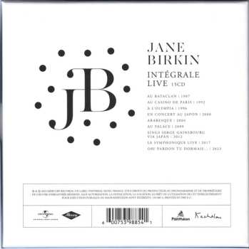 15CD/Box Set Jane Birkin: Intégrale Live 556536