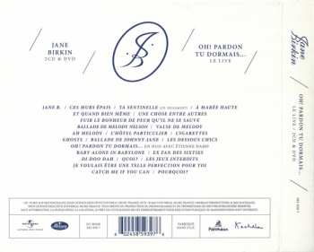 2CD/DVD Jane Birkin: Oh! Pardon Tu Dormais... Le Live 581294