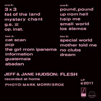 2LP Jeff And Jane Hudson: Flesh 585538