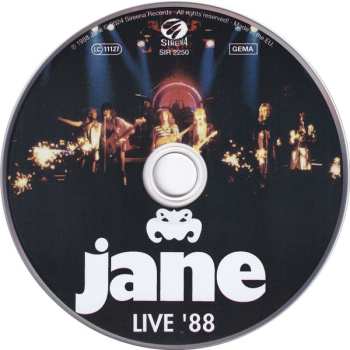 CD Jane: Live '88 625912