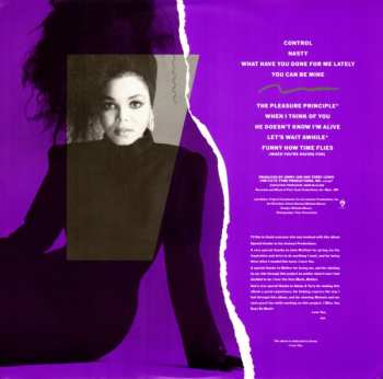 LP Janet Jackson: Control 632300