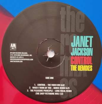 2LP Janet Jackson: Control The Remixes CLR | LTD 608715