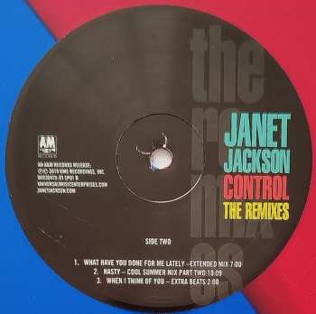 2LP Janet Jackson: Control The Remixes CLR | LTD 608715