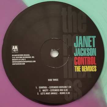 2LP Janet Jackson: Control The Remixes CLR | LTD 608715