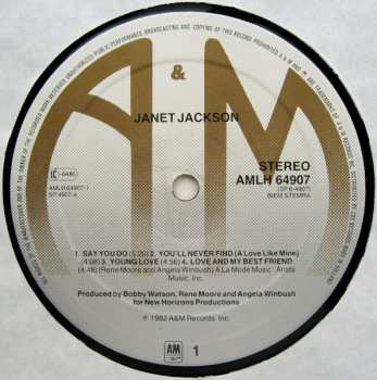 LP Janet Jackson: Janet Jackson 645194