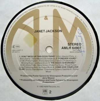 LP Janet Jackson: Janet Jackson 645194