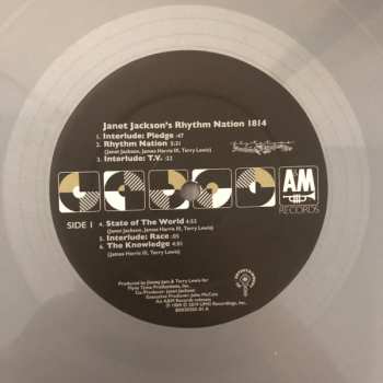 2LP Janet Jackson: Rhythm Nation 1814 CLR | LTD 606033